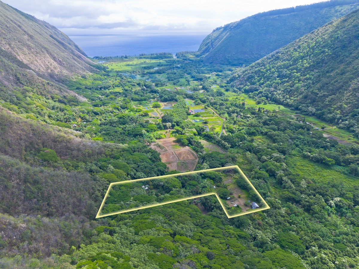 Off-grid 6.49-acre agricultural property with orchards in Waipiʻo Valley, Hāmākua